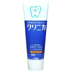 Lion Clinica Mild Mint Зубная паста со вкусом охлаждающей мяты, 130 гр