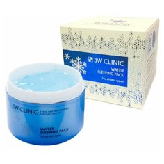 Увлажняющая ночная маска для лица,3W Clinic Water sleeping pack 100 мл
