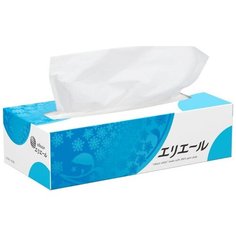 Салфетки бумажные Elleair Гладкие и мягкие, 180шт.