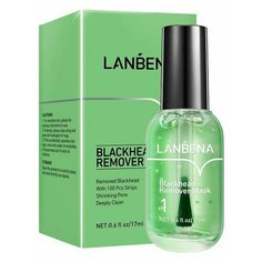 Lanbena Blackhead remover mask - маска для удаления черных точек с экстрактом камелии 17ml