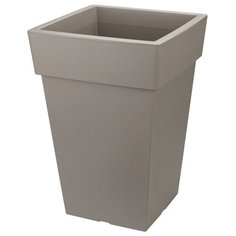 Кашпо IDEA (М-Пластика) Тубус 20 × 20 см французский серый