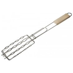 Решетка-гриль Grinda 424730 "BARBECUE" для сосисок, нержавеющая сталь, 170х85мм