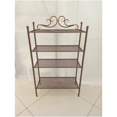 Этажерка Четыре полки (медь с патиной) 814676000 Инсайт