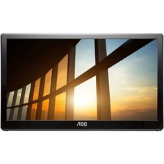 15.6" Монитор AOCI1659FWUX, 1920x1080, 60 Гц, IPS, черный