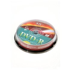 Диск DVD+R VS 8.5Gb 8x Cake Box, 10шт