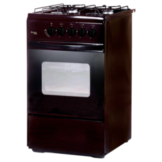 Плита газовая лада NOVA RG 24042 B, коричневый