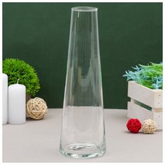 Evis Ваза "Коническая" средняя d-5х9х28,5 см, 1л 2282