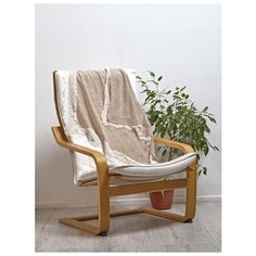 Плед-покрывало для новорожденных Airwool, 100% шерсть, цвет светлый беж