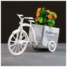 TAKE IT EASY Кашпо-велосипед 26*12*18см