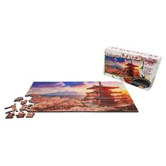 Нескучные игры Фигурный деревянный пазл «Travel collection» Фудзияма, Япония