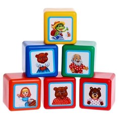 Соломон Набор цветных кубиков «Мои любимые сказки Solomon