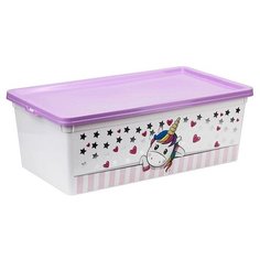 IDEA Ящик для игрушек «Единорог», 5,5 л