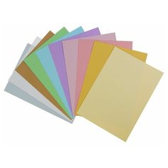 Fabriano Картон цветной, 210 х 297 мм, Sadipal Sirio, набор 10 листов, 10 цветов, 185 г/м2, светлые цвета