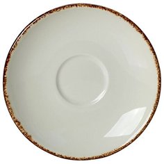 Блюдце «Браун дэппл», 12,5 см., коричневый, фарфор, 1714 X0043, Steelite