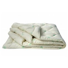 Одеяло 1.5 спальное (140х205 см) Бамбук всесезонное ИвШвейСтандарт