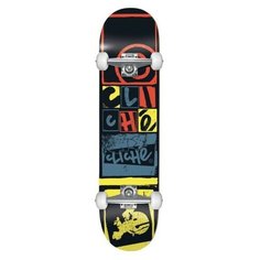 Скейтборд комплект CLICHÉ Letter Press Fp Black 8 2021 Cliche