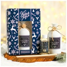 Ваза "Зимняя сказка" с ароматизатором и палочками, аромат свежести Funny Days