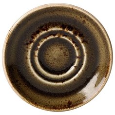 Блюдце «Крафт», 11 см., коричневый, фарфор, 11320165, Steelite