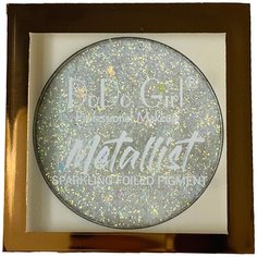 DoDo Girl Тени-глиттер Metallist Sparkling Foiled Pigment белый