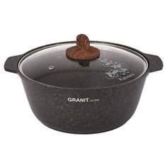 Кастрюля-жаровня Kukmara Granit Ultra Original, 4 л