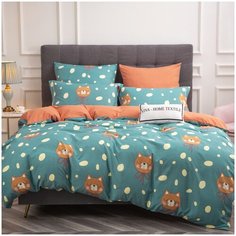 Комплект постельного белья ситрейд CNR106, 2-спальное, простыня на резинке 140х200х30, наволочки 50x70, 70x70