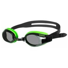 Очки для плавания ARENA Zoom X-Fit , арт.9240456, дымчатые линзы, регулир.перенос., зеленая оправа