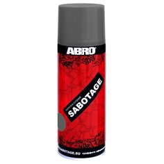Краска ABRO Sabotage, средний серый, 400 мл