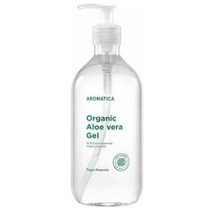 Aromatica 95% Organic Aloe Vera Gel Увлажняющий гель для лица и тела с алоэ для сухой и чувствительной кожи, 300 мл
