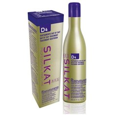 BES шампунь для волос SILKAT D4 восстанавливающий 300 мл / профессиональная Итальянская косметика