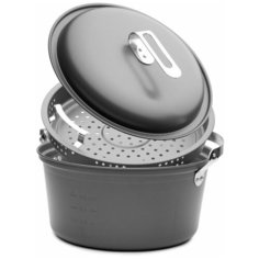 Набор посуды для готовки на пару Fire-Maple Hang Steaming Pot из анодированного алюминия 9л./1.5кг набор., 1401216