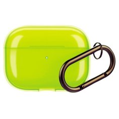 Чехол Neon для AirPods Pro, карабин, желтый, Deppa 47306