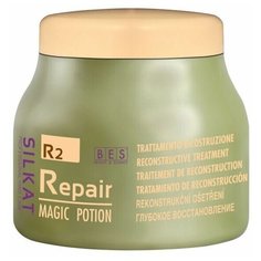 Запечатывающий крем для волос BES R2 Magic Potion (pH-4) 250мл / профессиональная Итальянская косметика для волос