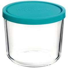 Bormioli Rocco Контейнер Frigoverre B339140-1, 12x12 см, прозрачный/голубой