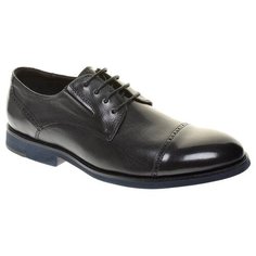 Туфли Loiter мужские демисезонные, размер 45, цвет черный, артикул 1962-27-111