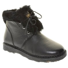 Ботинки Shoiberg женские зимние, размер 40, цвет черный, артикул 475-35-01-01AW