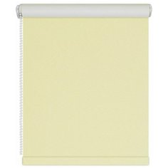 Рулонная штора DDA Универсальная однотонная (лимонный), 83х170 см