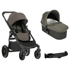 Коляска Baby Jogger City Select LUX Taupe Набор 1(коляска+люлька+поднос)