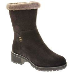 Полусапожки Shoiberg женские зимние, размер 41, цвет коричневый, артикул 473-68-02-02W