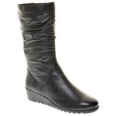 Сапоги Caprice 3/4 жен демисезонные, размер 39, цвет черный, артикул 25407-25-019