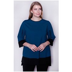 Туника, LIVIANA_CONTI, синий_черный, Арт. A6_L_L6AK01 (42)