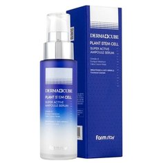 Farmstay Derma Cube Plant Stem Cell Super Active эмульсия для лица со стволовыми клетками, 200 мл