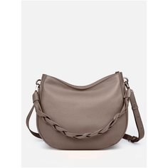 Сумка хобо AFINA 597, натуральная кожа, капучино