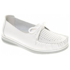 Мокасины Baden женские летние, размер 41, цвет белый, артикул P191-011