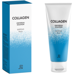 J: ON коллаген Маска для лица Collagen Universal Solution Sleeping Pack J:On