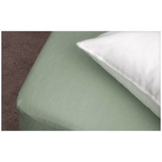 Простынь на резинке 160*200 махра Полынь Хлопковый край