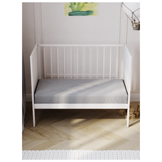 Простыня детская на резинке Plain Grey Cloud Factory