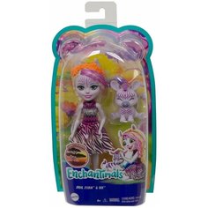 Кукла Enchantimals Зейди Зебра и Реф GTM27 Mattel