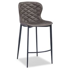 Стул полубарный Peggy (60), матовый коричневый/черный I Modern