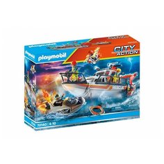 Конструктор Playmobil Пожарно-спасательные работы PM70140