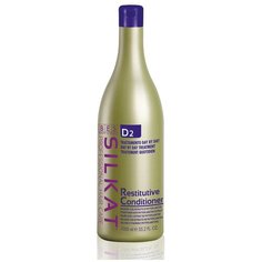 Кондиционер для волос BES SILKAT D2 восстанавливающий (фитопланктон) 1000 мл / профессиональная Итальянская косметика для волос